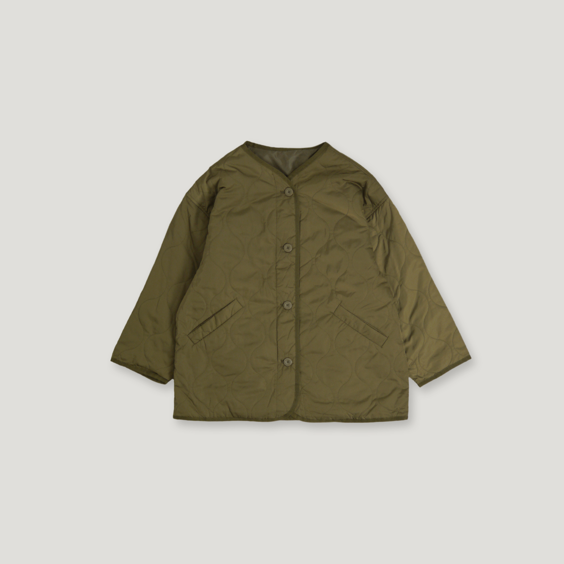 J.P.L. 無領絎縫內裏外套 ╭ 4色 ╮