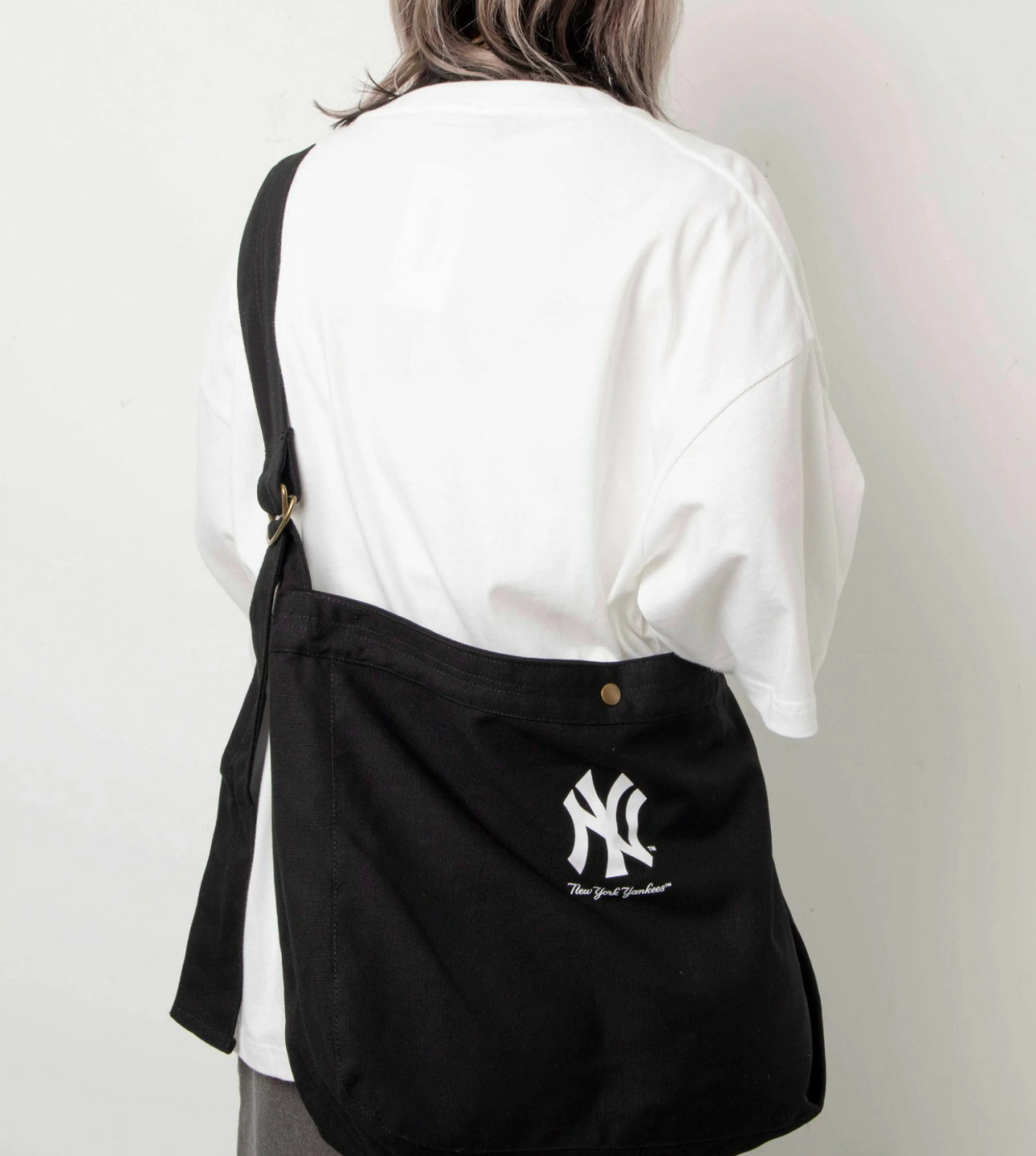 【預購】J0207905 MLB 帆布肩袋