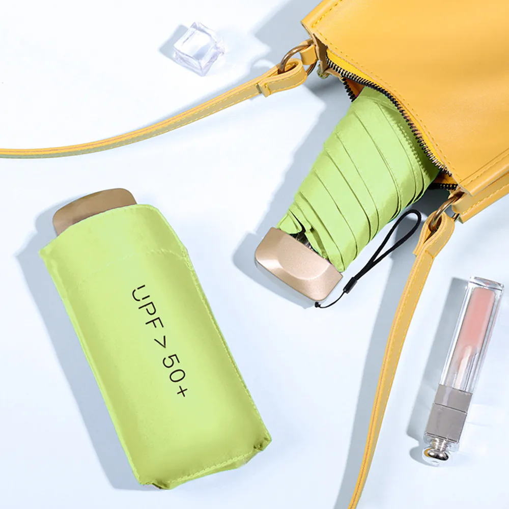 雨傘品牌推薦 1：Kiiwi O! UPF50+ 純色極輕晴雨兩用口袋傘