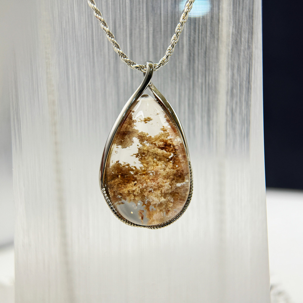 四季幽靈吊墜-粉橘/灰 397229