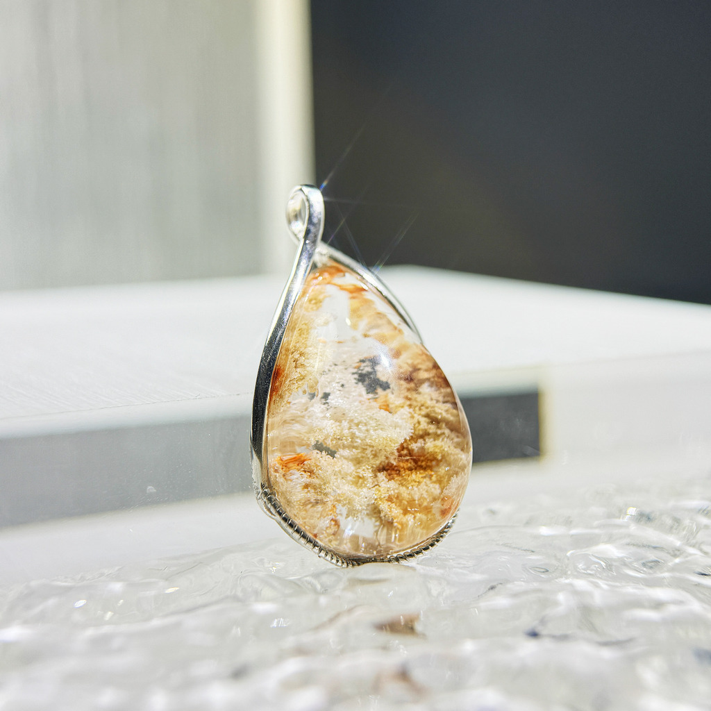 四季幽靈吊墜-白/棕 369212