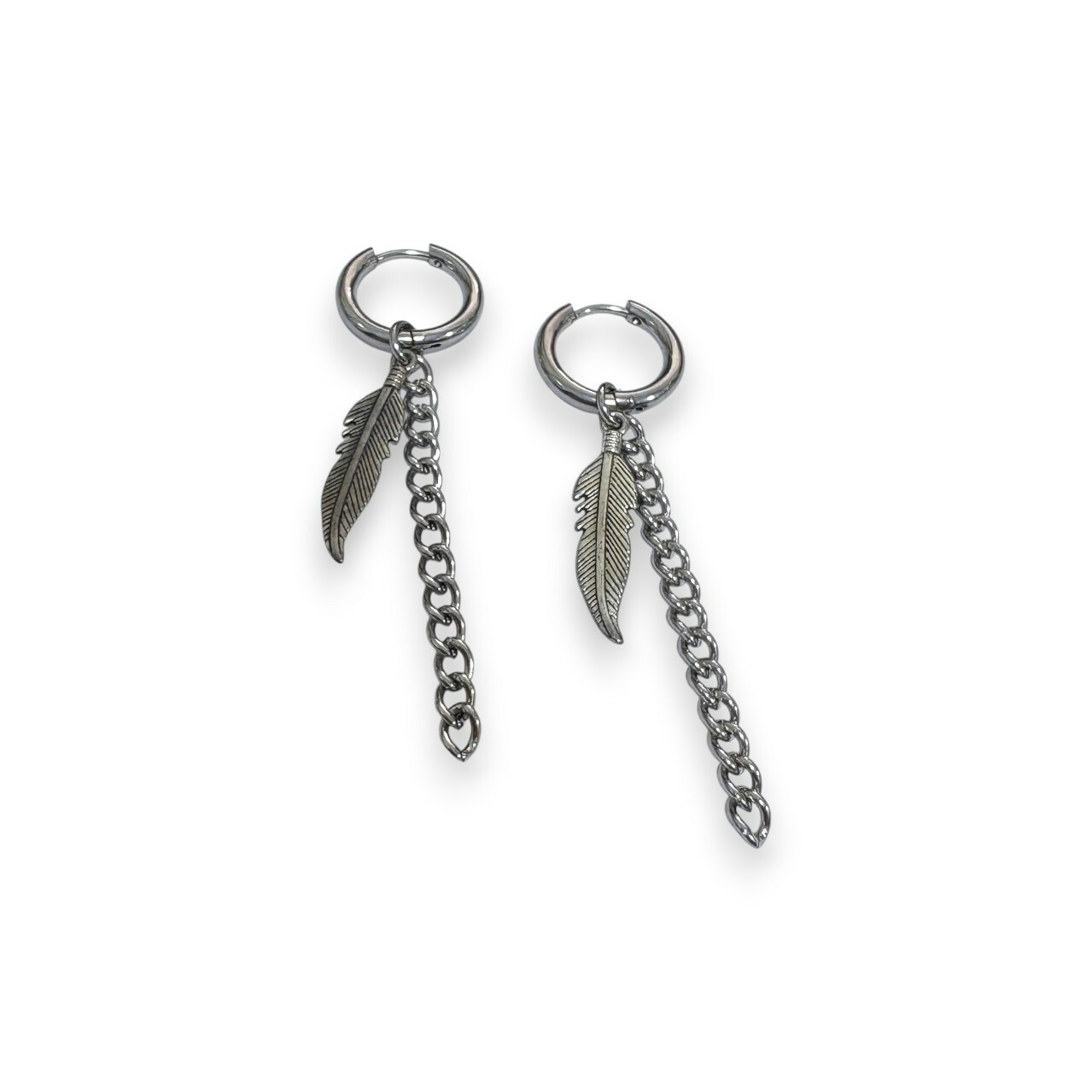 鋼易扣-垂吊羽毛+鍊條 12M (單支價)