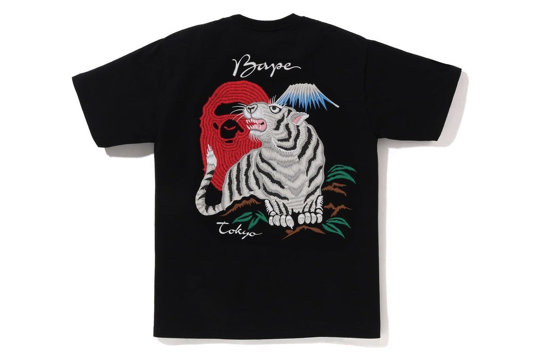 2025SS A BATHING APE BAPE TIGER SOUVENIR TEE 橫須賀 老虎 白虎 短T 現貨 1K72110138