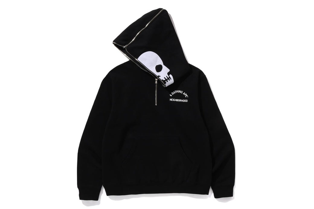 APE BAPE NEIGHBORHOOD TWO FACE HALF 連帽外套1K73114907