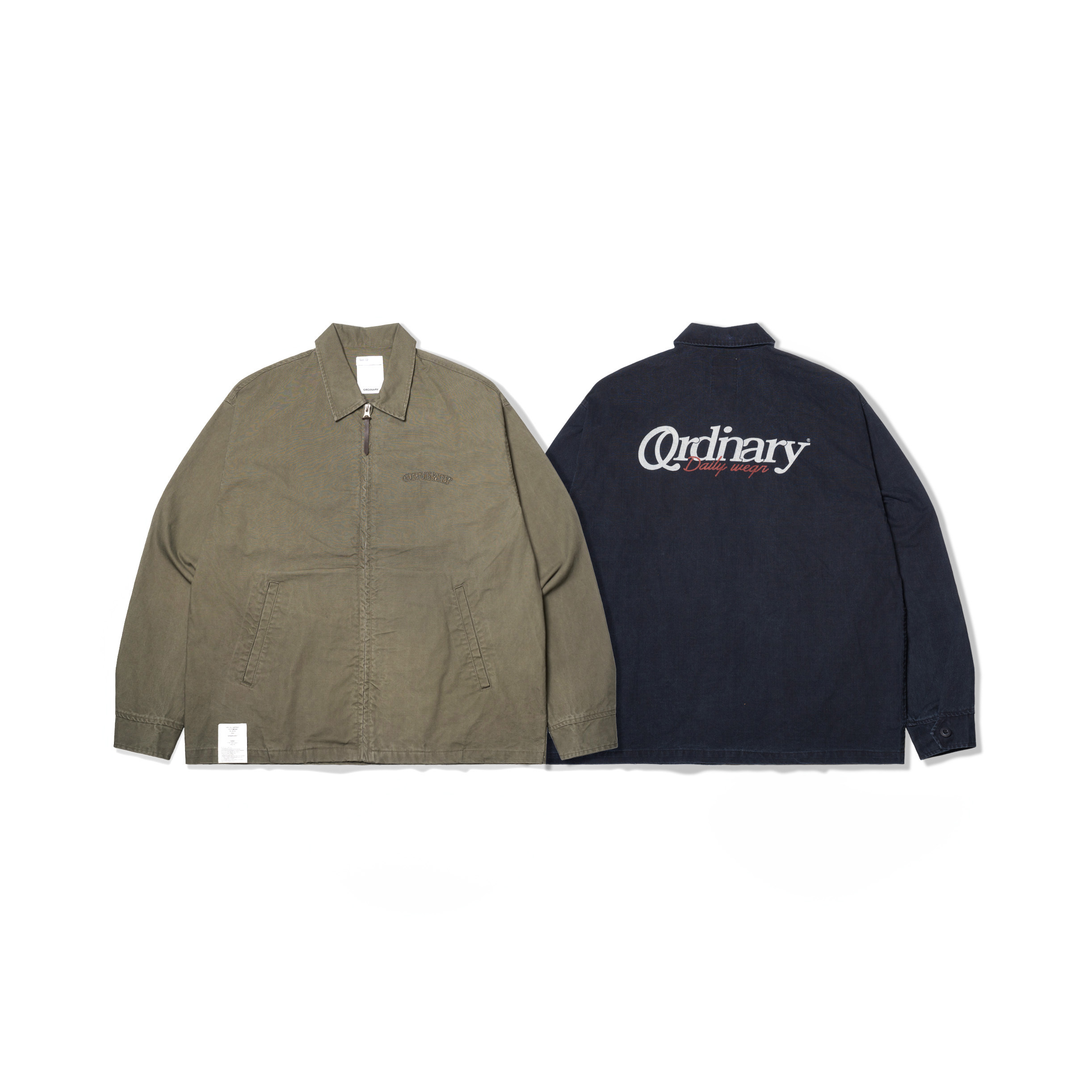 ORDINARY / 復古水洗工作夾克
