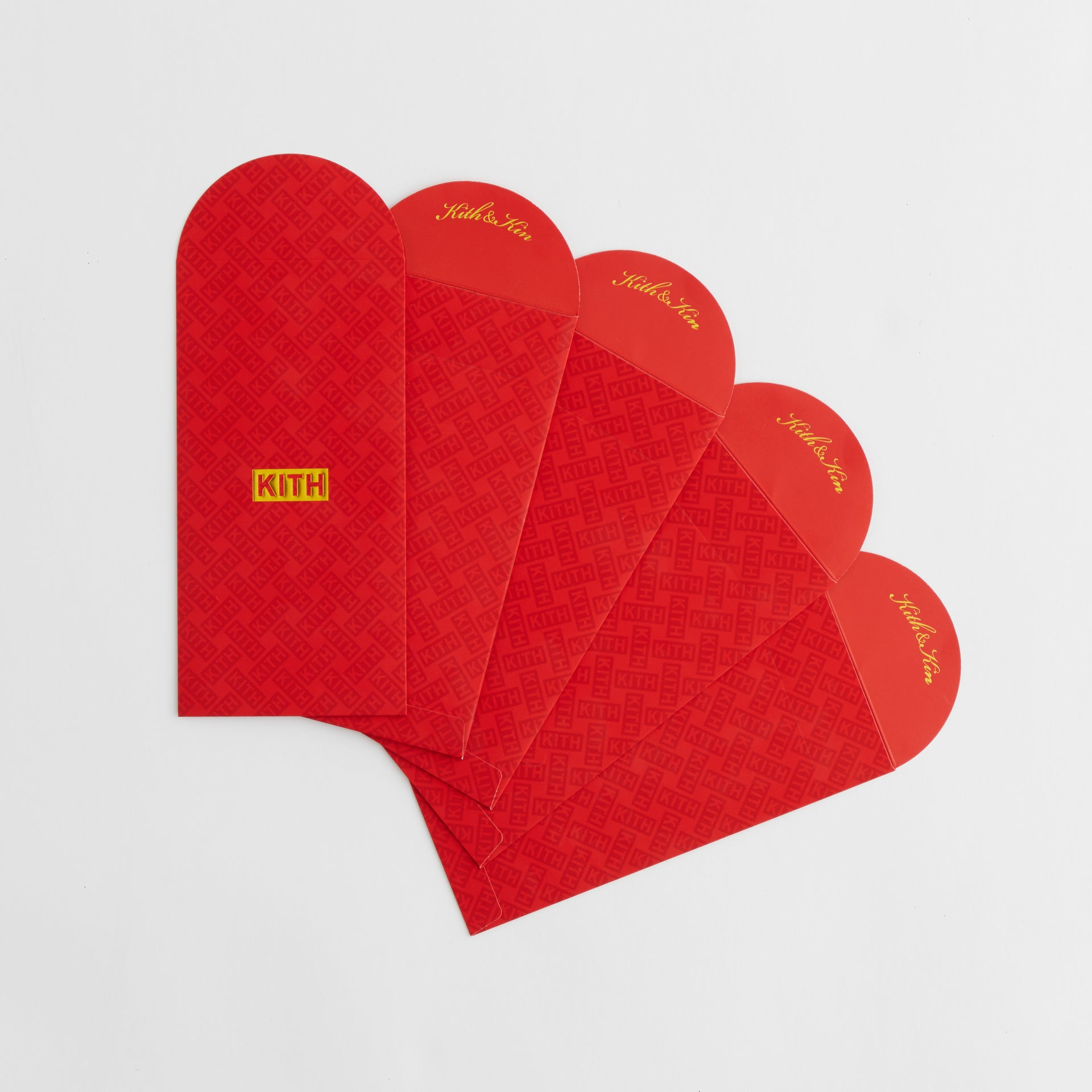2025SS Kith Treats Red Envelope SetBOX LOGO 蛇年 限量 限定 紅包袋 現貨 KHL150548