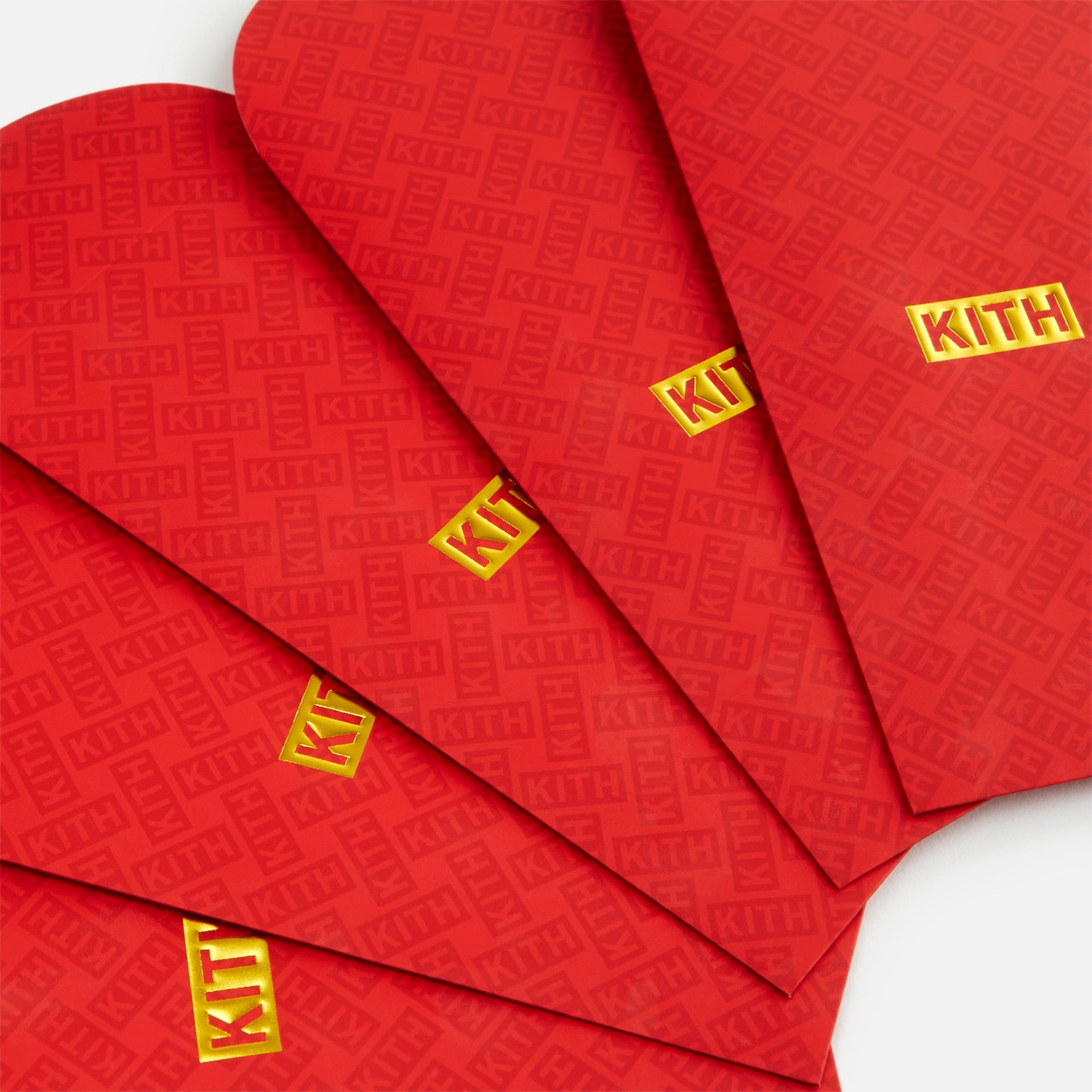 2025SS Kith Treats Red Envelope SetBOX LOGO 蛇年 限量 限定 紅包袋 現貨 KHL150548