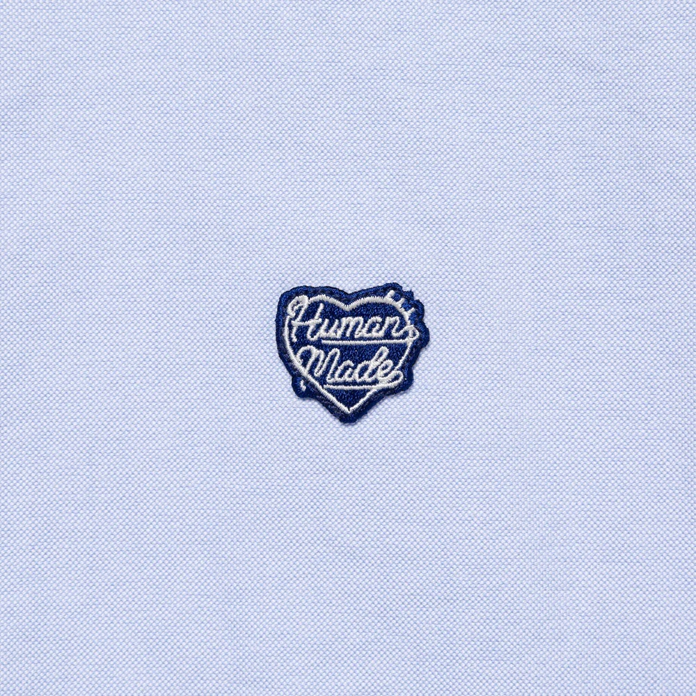 HUMAN MADE 2025 OXFORD BD SHIRT - BLUE PRE ORDER ITEM (預訂中)
