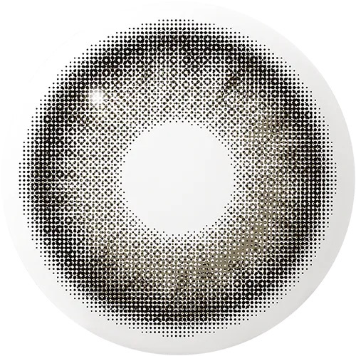 [13.8mm] Hapa Kristin 1 Day One&Only Kristin Big Plus Gray 灰色 日拋彩妝隱形眼鏡｜每盒10片