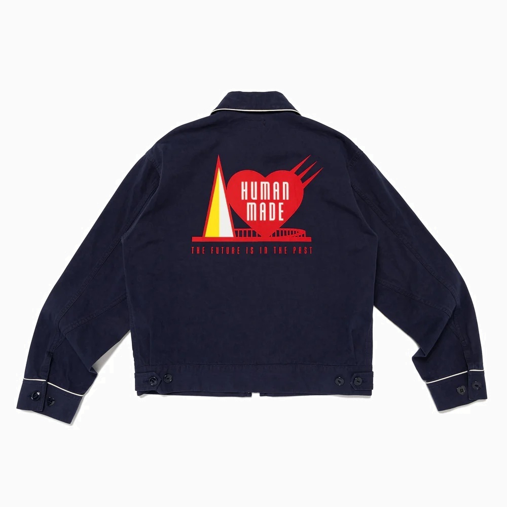 HUMAN MADE 2025 DRIZZLER JACKET - NAVY PRE ORDER ITEM (預訂中)