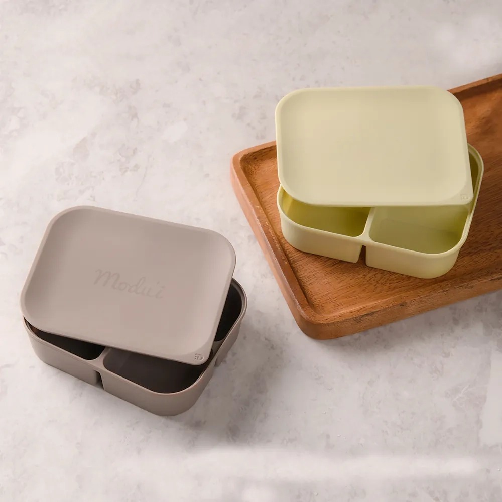 鉑金矽膠輔食儲存格(4格)