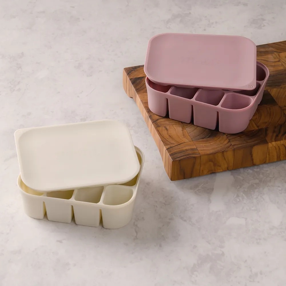 鉑金矽膠輔食儲存格(12格)