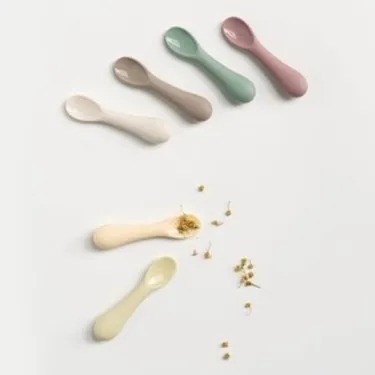 鉑金矽膠嬰兒輔食勺