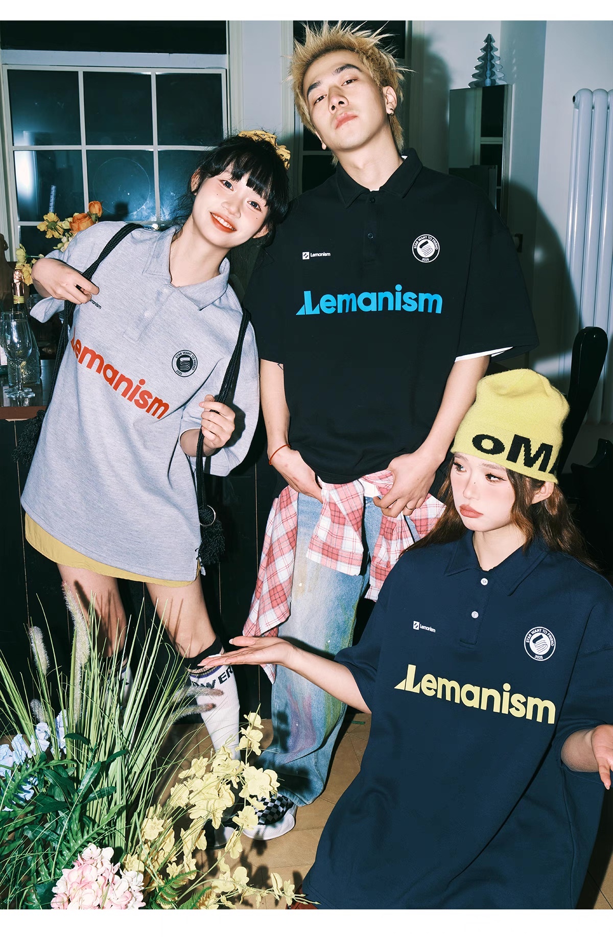 LEMANISM 基礎 LOGO 印花 POLO 短袖
