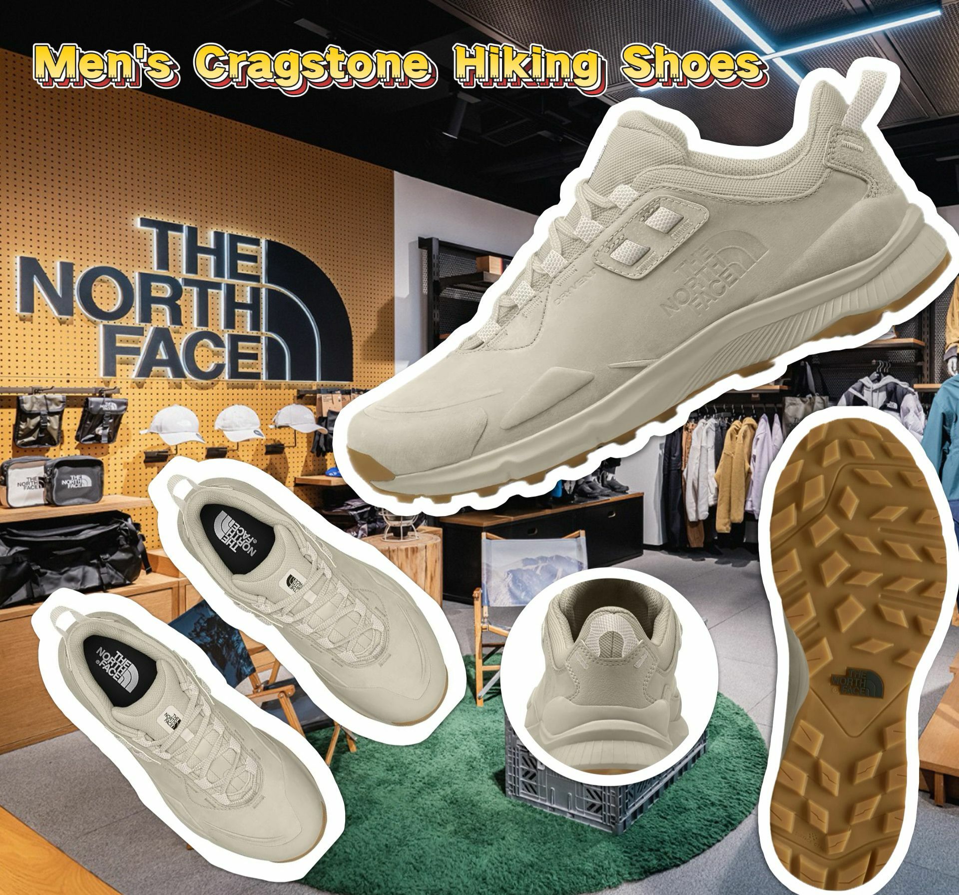 【預購】THE NORTH FACE Cragstone G020730 男裝運動鞋