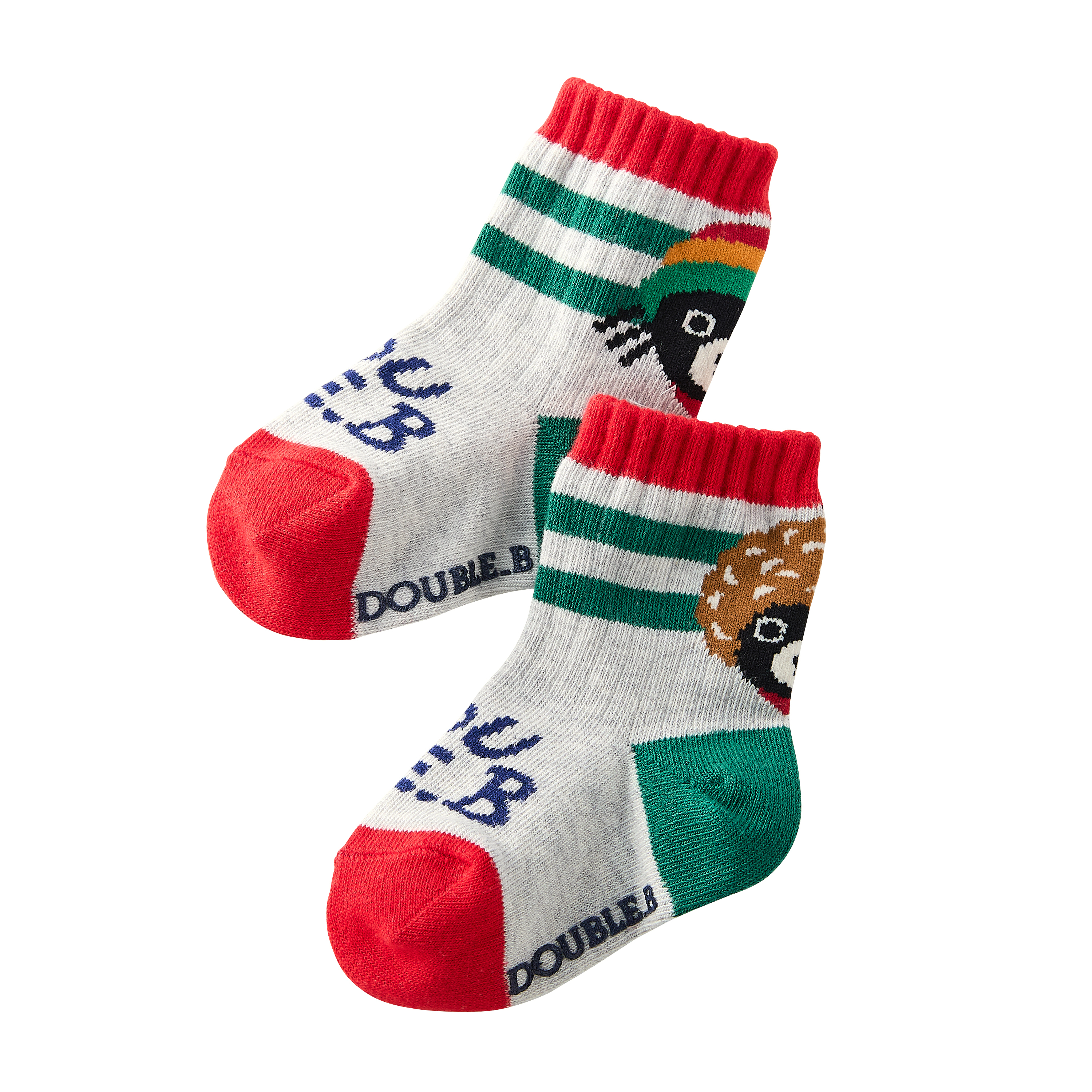 DOUBLE_B 全明星夢想襪-灰