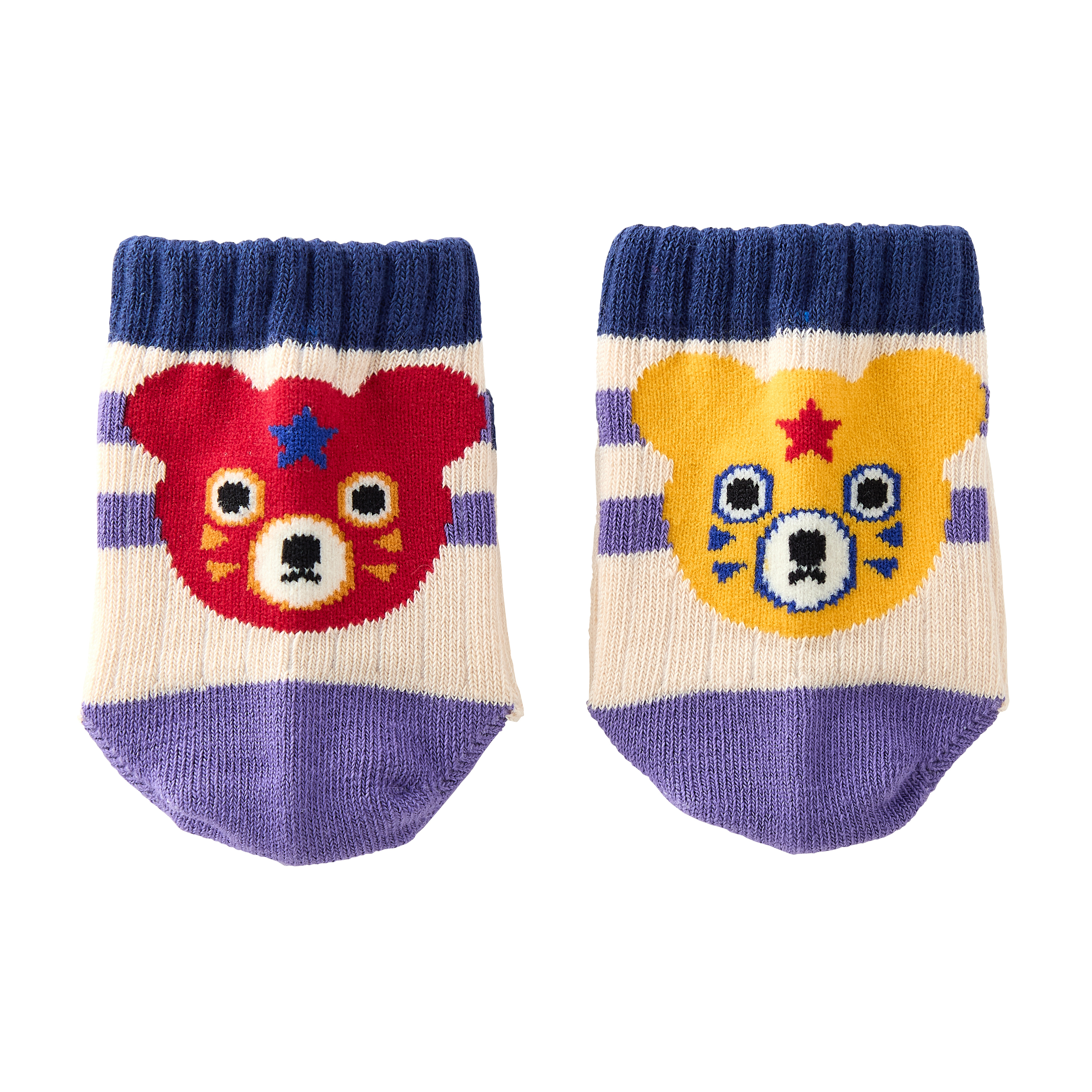 DOUBLE_B 全明星夢想襪-駝