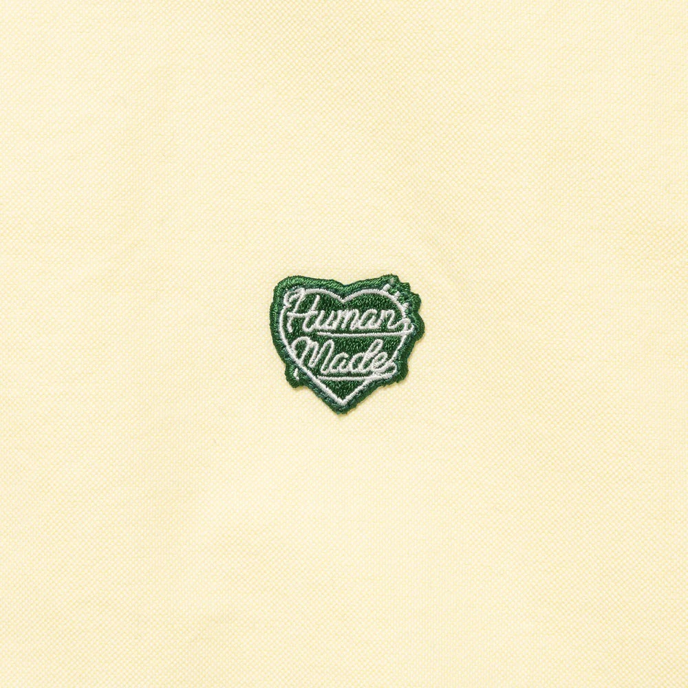 HUMAN MADE 2025 OXFORD BD SHIRT - YELLOW PRE ORDER ITEM (預訂中)
