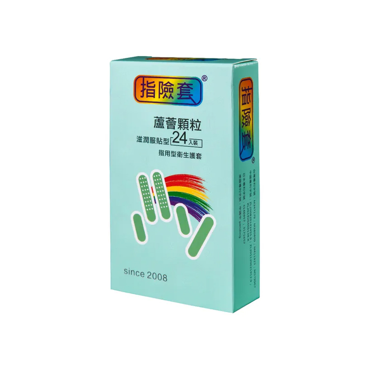 Howey 蘆薈顆粒型指險套 (24入)