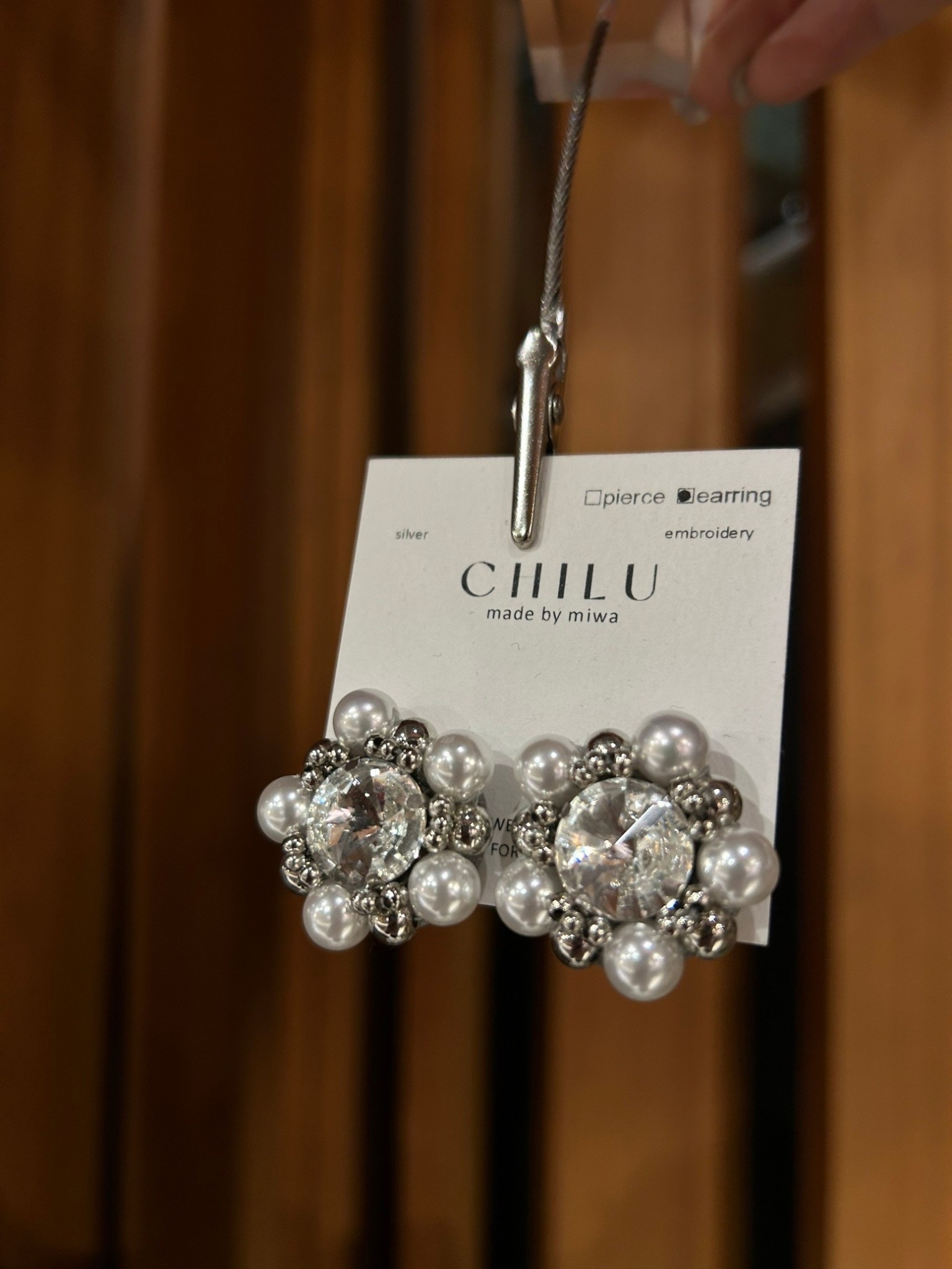 [CHILU] MEGA. / pearl | NO.7 耳針