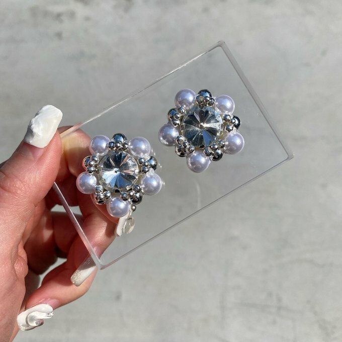 [CHILU] MEGA. / pearl | NO.7 耳夾