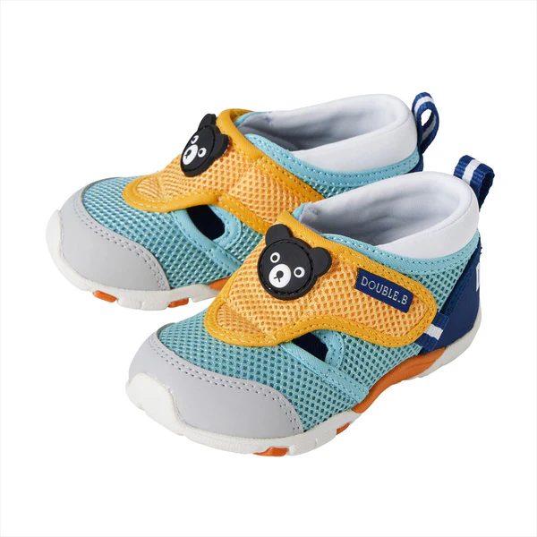 DOUBLE_B B君夏日網眼二段鞋-綠