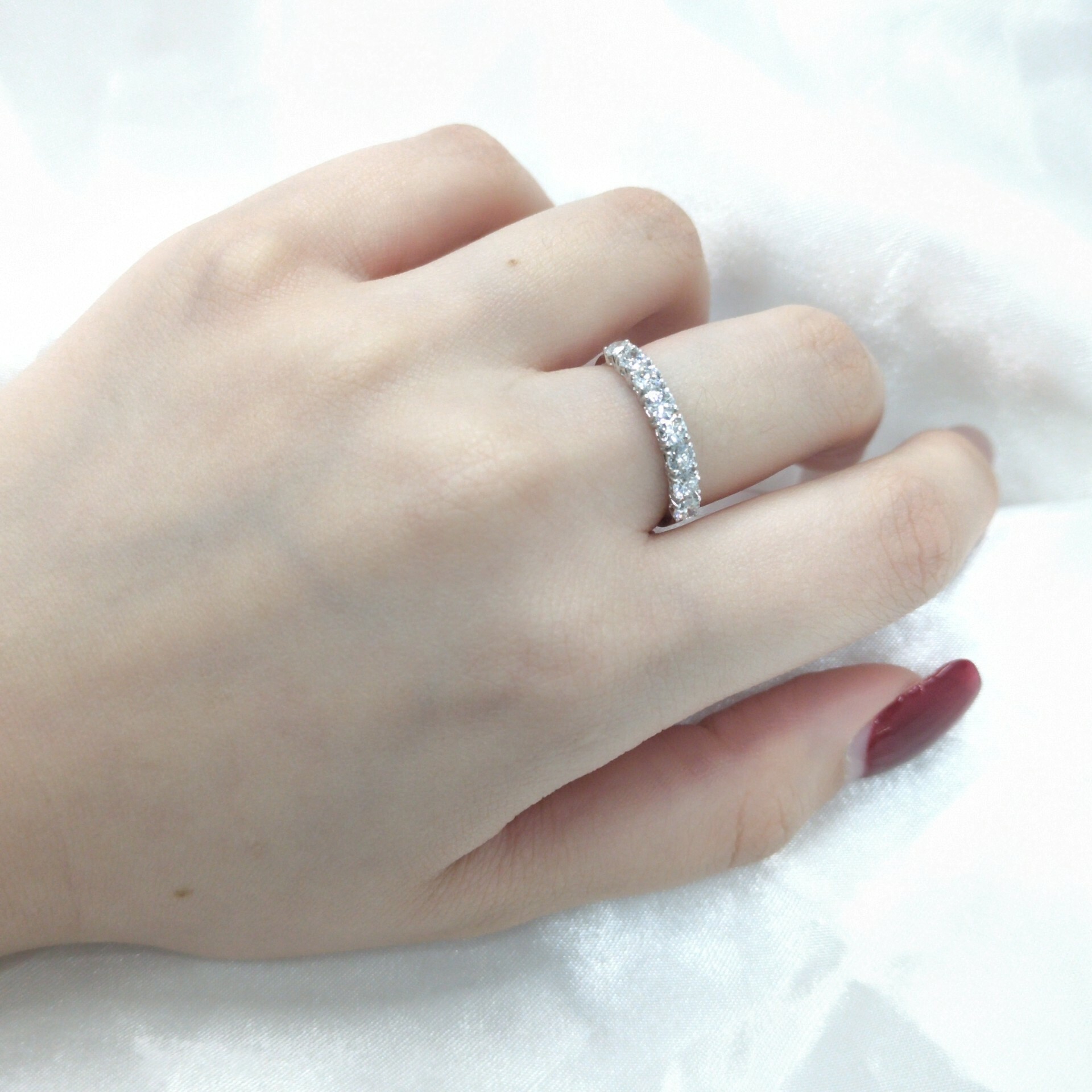 18K White Gold 0.80ct Diamond Ring