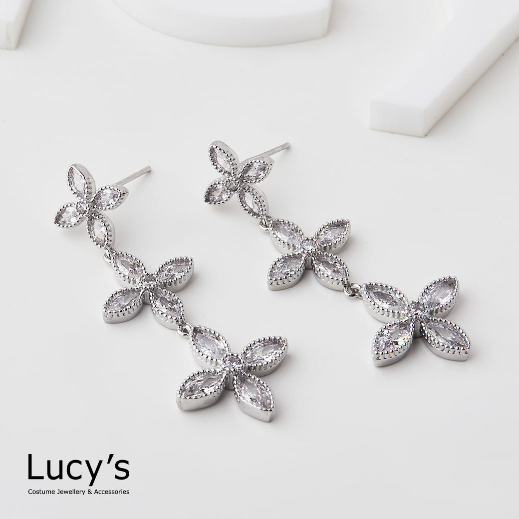 璀璨花漾 耳環 (121135)