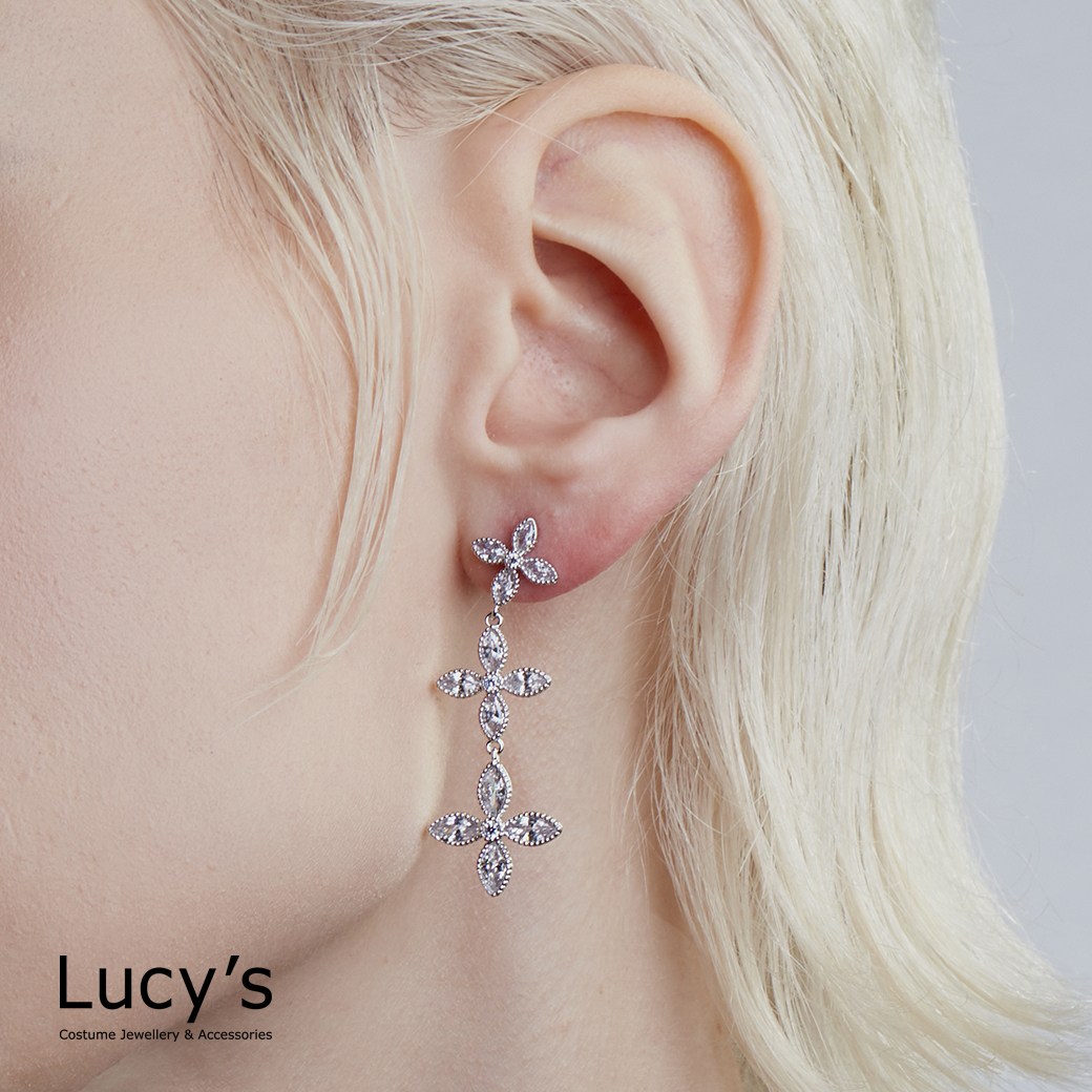 璀璨花漾 耳環 (121135)