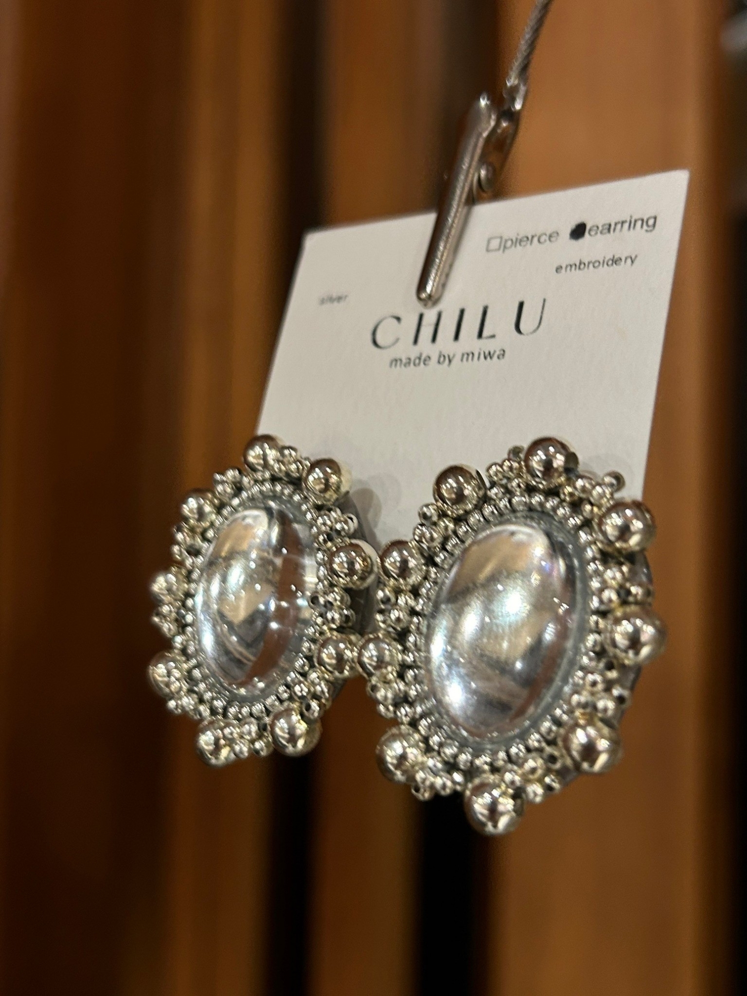 [CHILU] mirror. | NO.37 耳夾