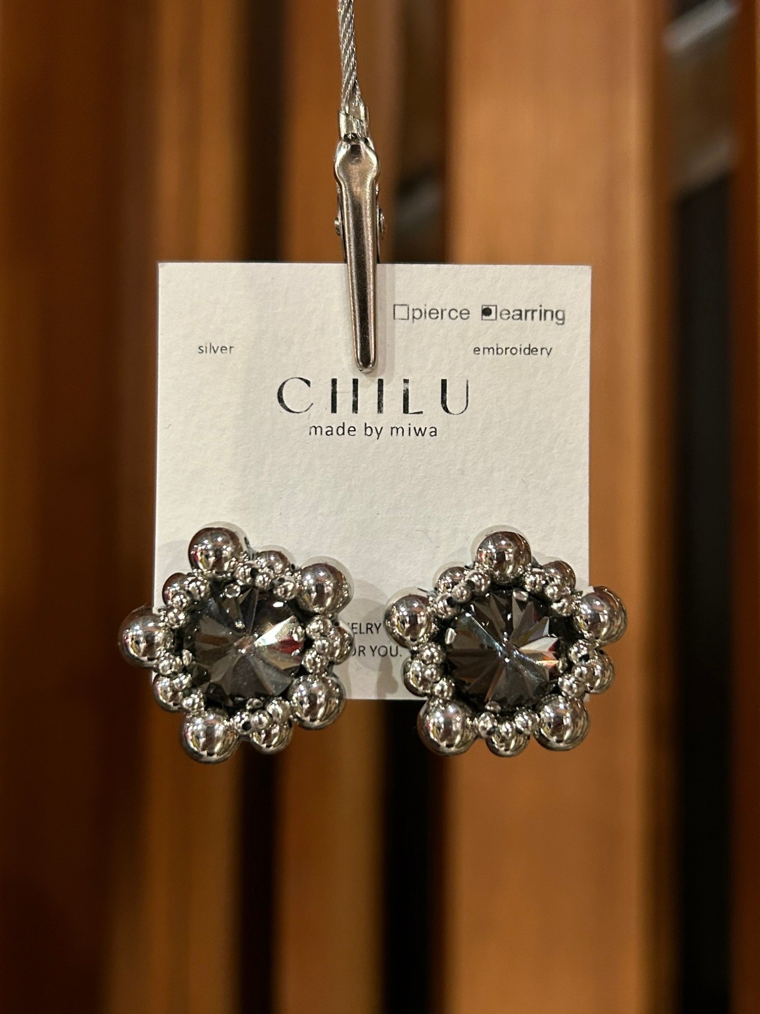 [CHILU] MEGA. / grey | NO.11 耳夾