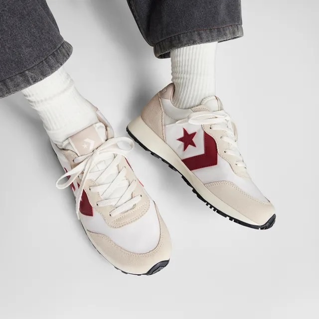 <Karina同款✨> CONVERSE OMEGA TRAIN 麂皮紅絲絨❤