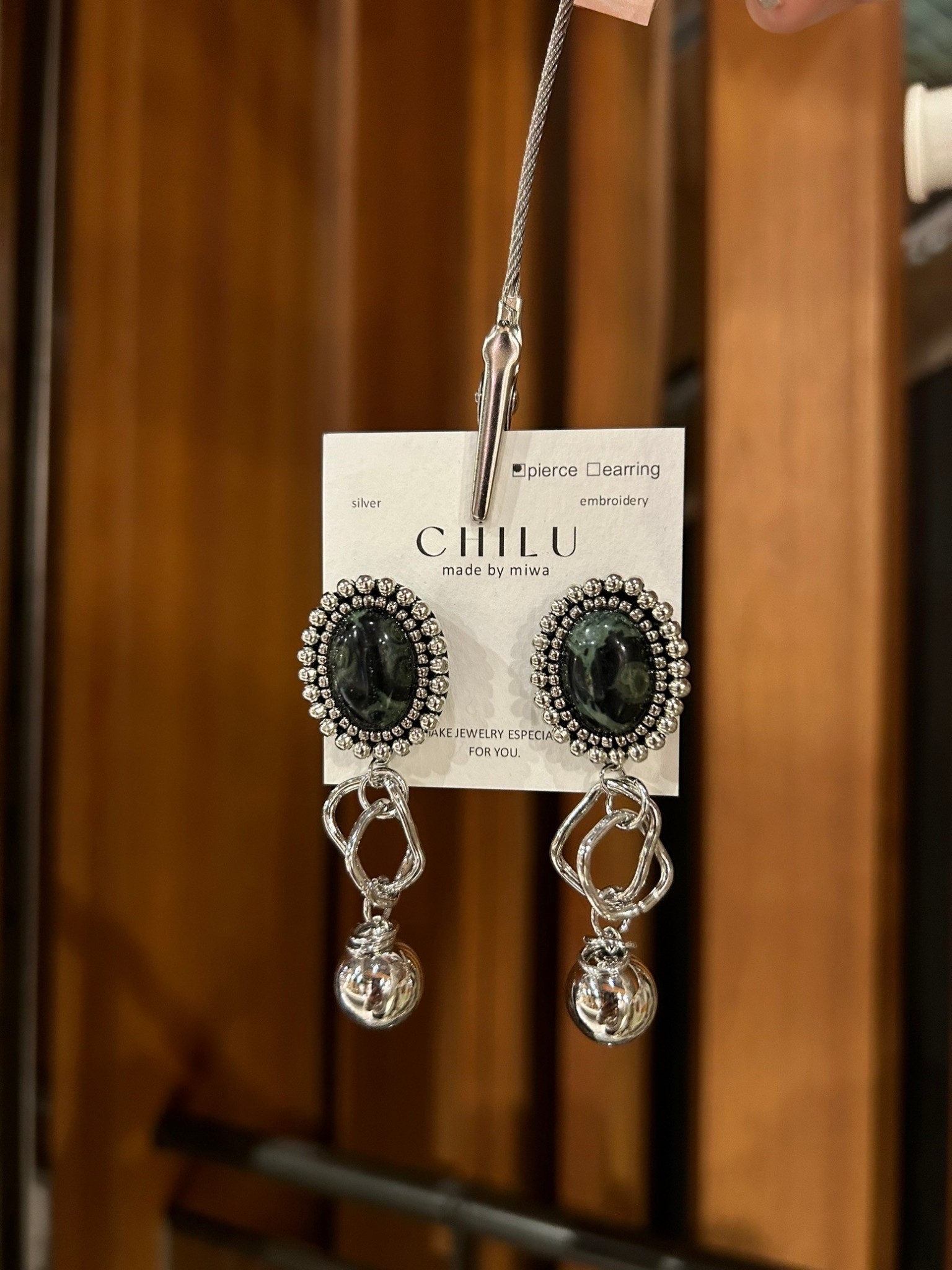 [CHILU] ama. / kamba | 康巴玉髓 | NO.31 耳針