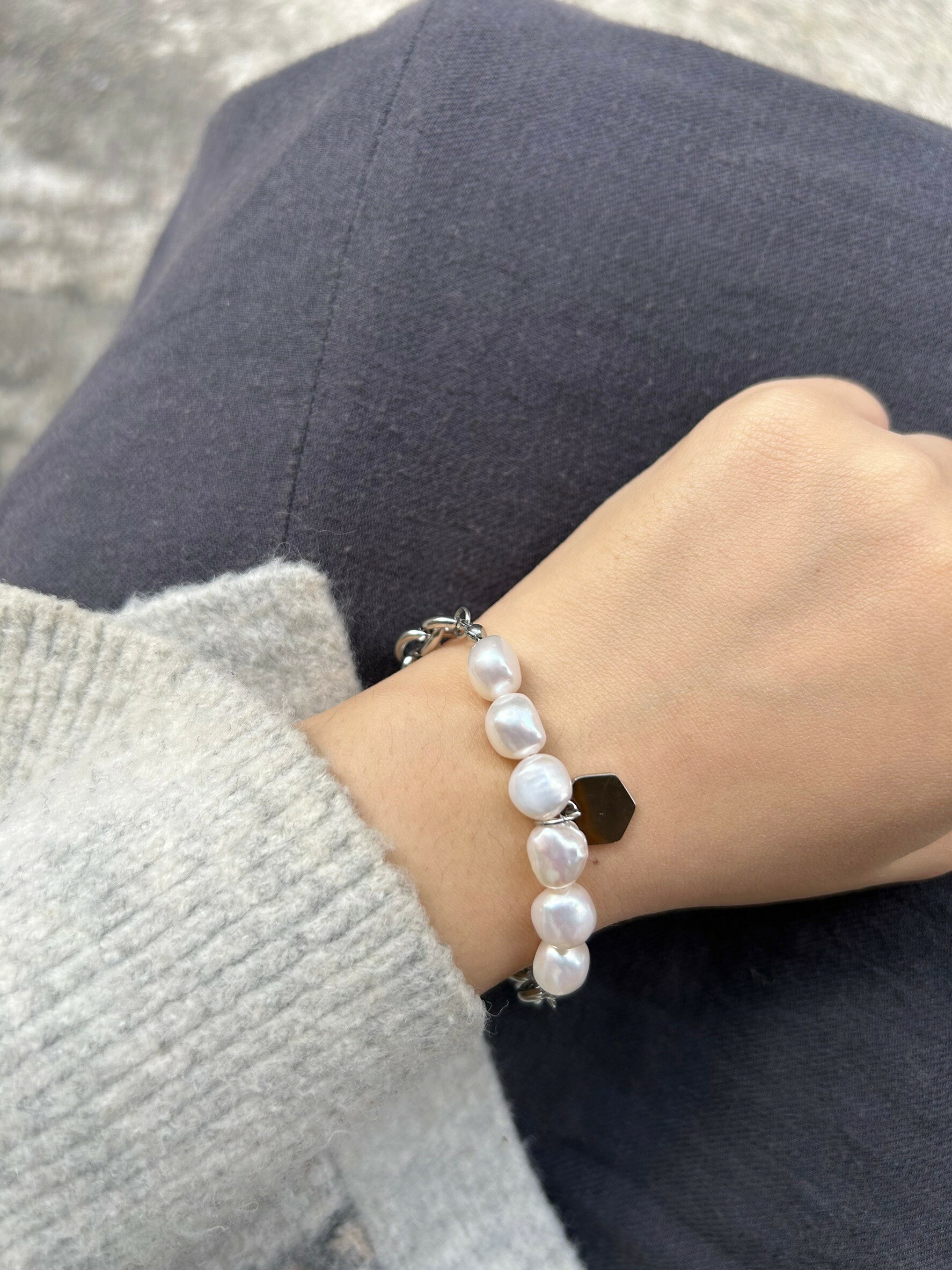 [justar] angelo (silver) bracelet | NO.80