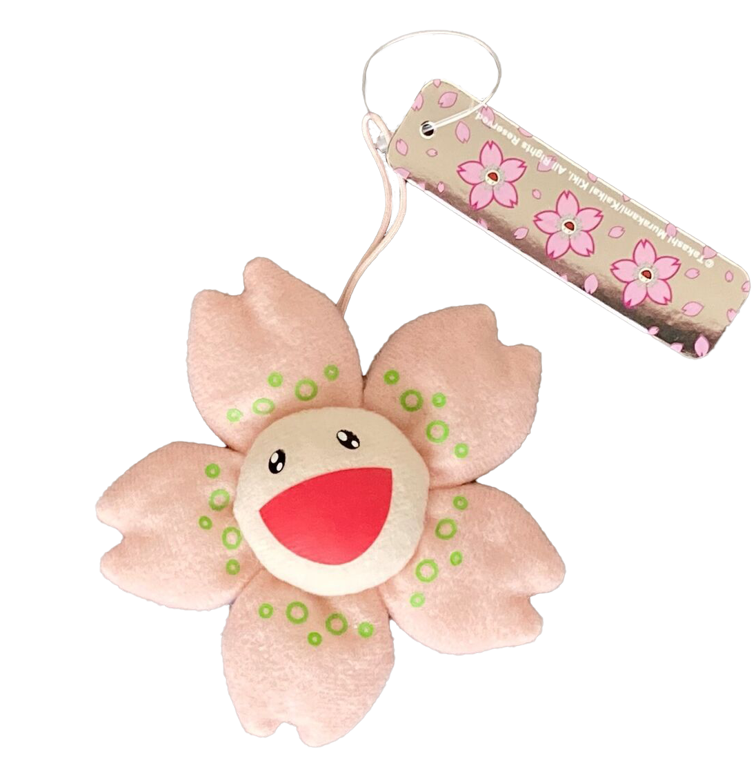 村上隆 Takashi Murakami - Cherry blossom Plush mascot 櫻花吊飾