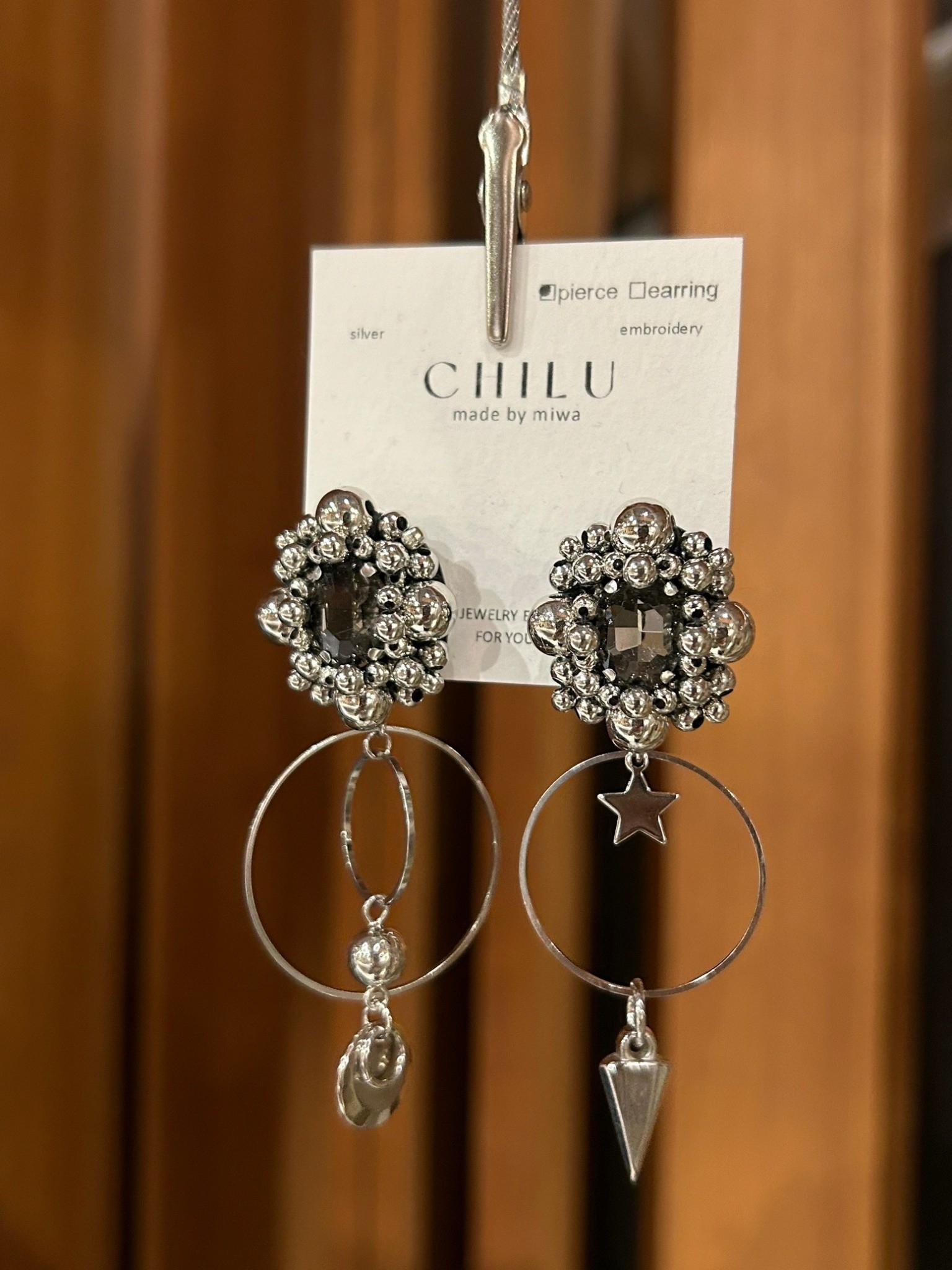 [CHILU] eve. / grey | NO.4 耳針