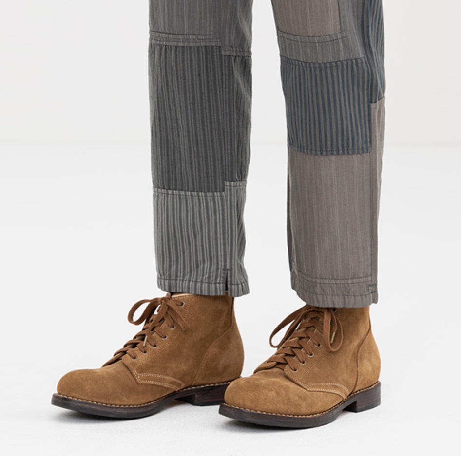 ON SALE: VISVIM 2025 S/S BRIGADIER BOOTS-FOLK - LT.BROWN PRE ORDER ITEM (預訂中)