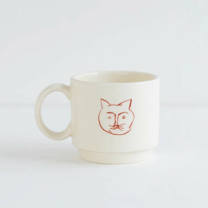 Orneko-馬克杯 / 紅