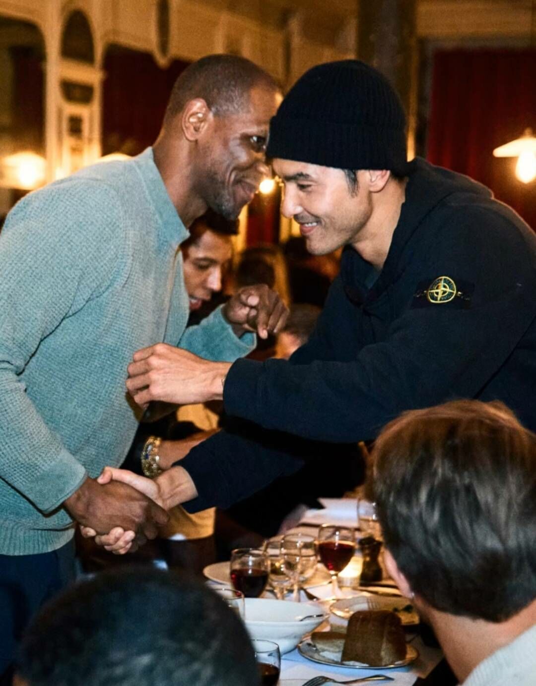 【代購】Stone Island 阮經天同款 針織保暖 毛帽Logo Beanie 短毛帽 黑