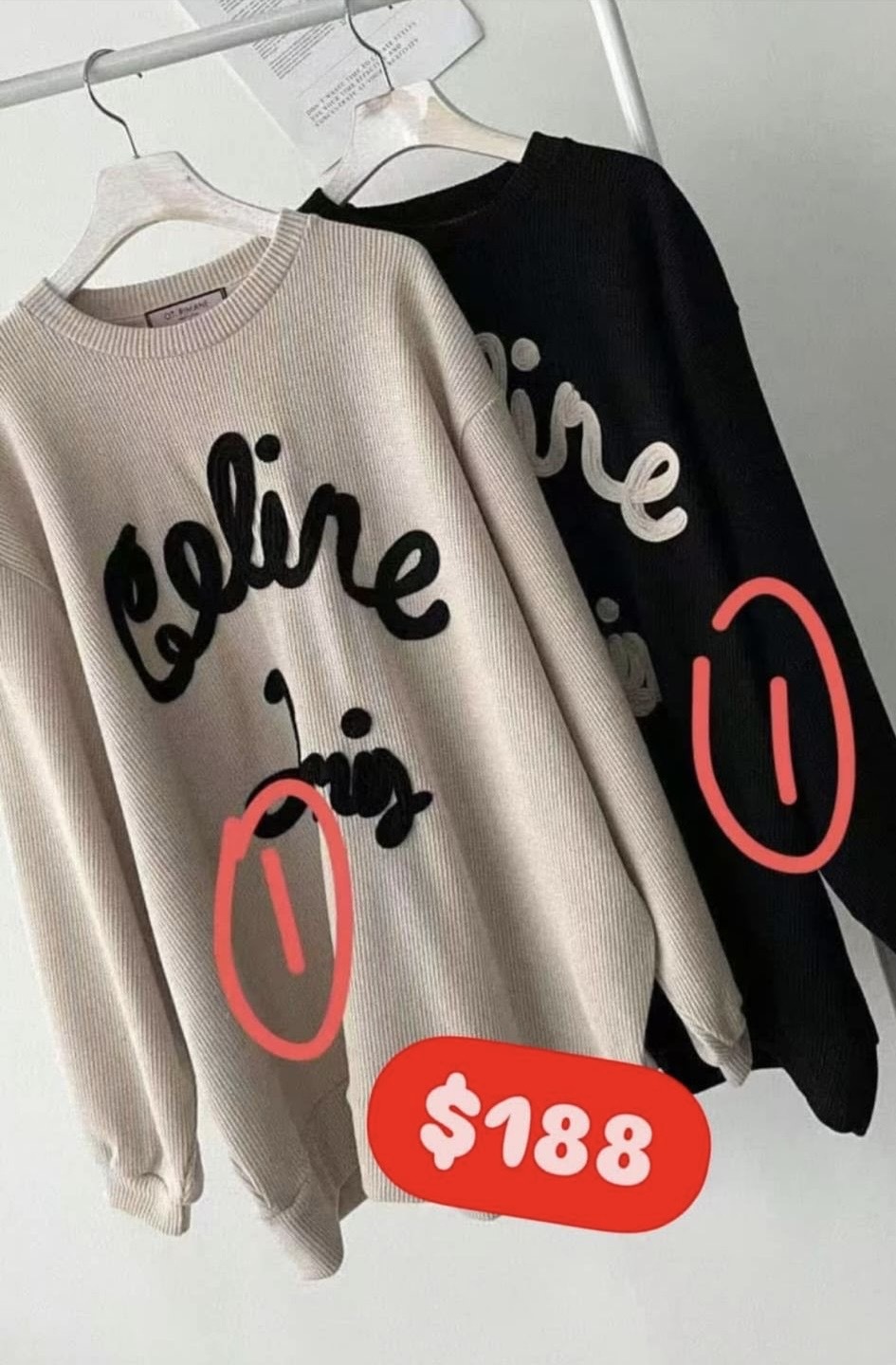 Celine oversized knit
