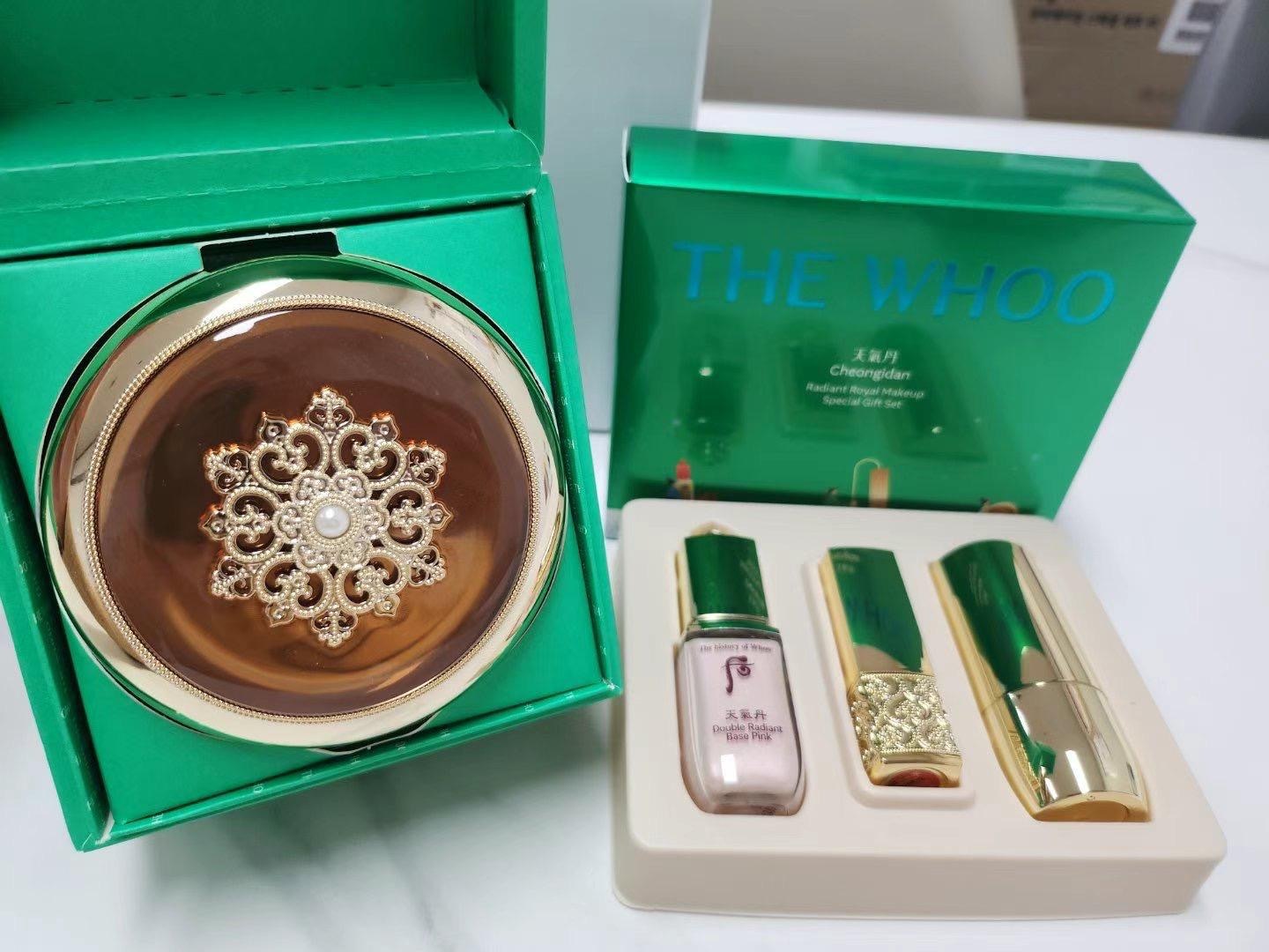 WHOO 后 天氣丹氣墊2024聖誕限定套盒 連補充裝總共3個