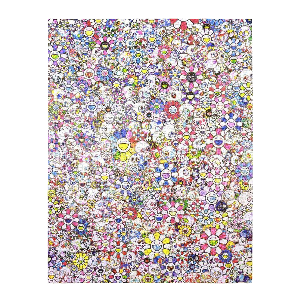 村上隆 SKULLS FLOWERS BLUE SIGNAL 新品　未開封 絕版）全新未開封村上隆花花骷髏砌圖拼圖Takashi Murakami