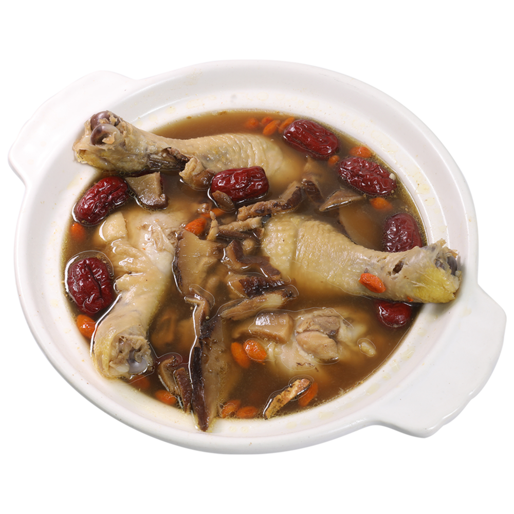 【實珍園】紅棗枸杞香菇雞腿湯600g/包