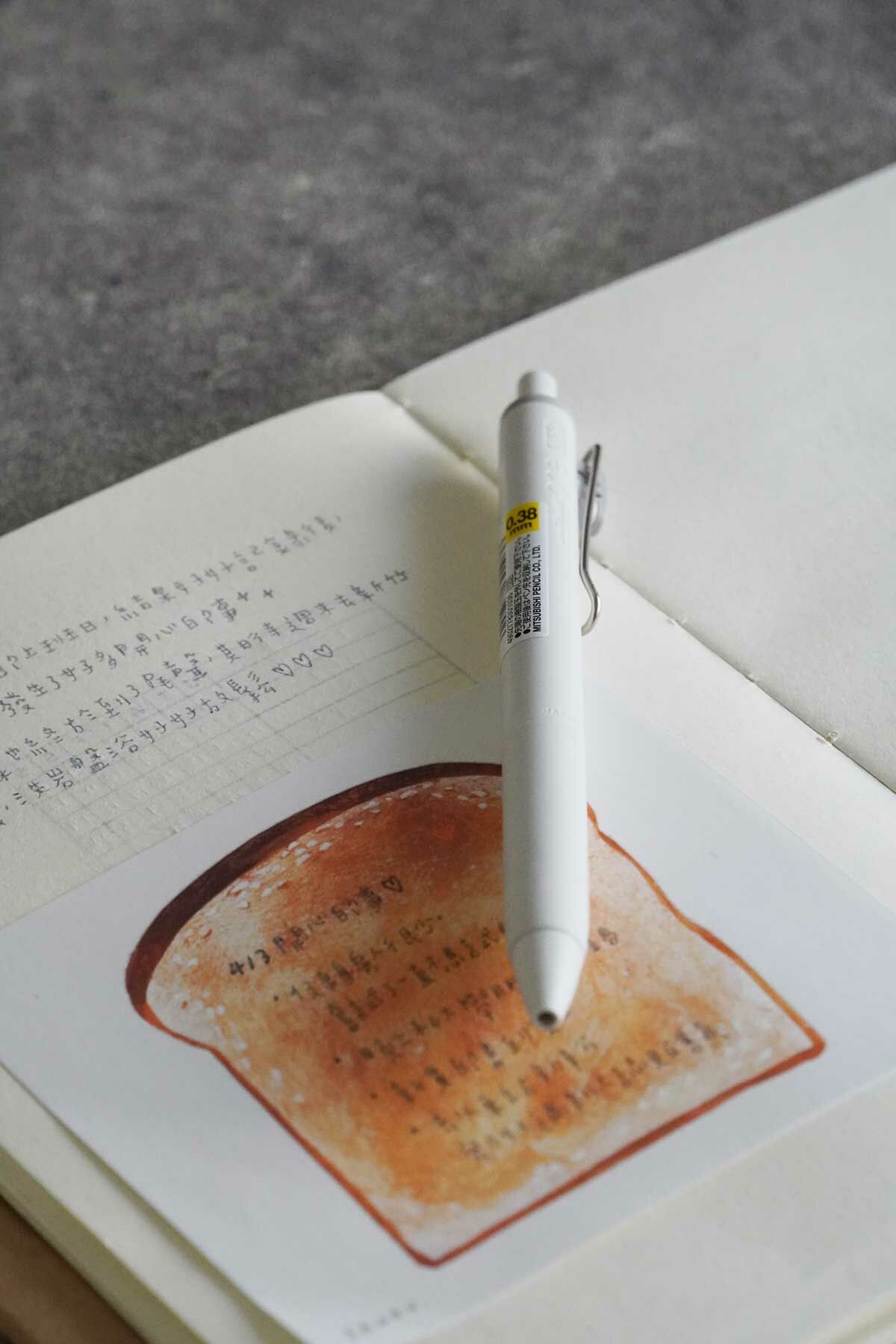 日本直送｜三菱 uni-ball One Fika color 自動鋼珠筆 0.38mm