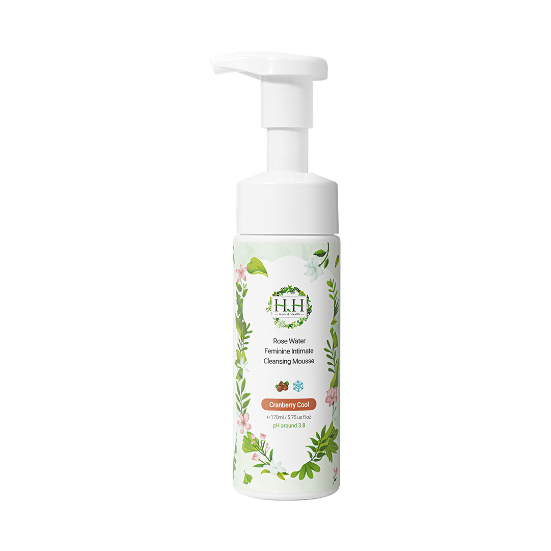 【Single】HH Rose Water Feminine Intimate Cleansing Mousse(170ml)