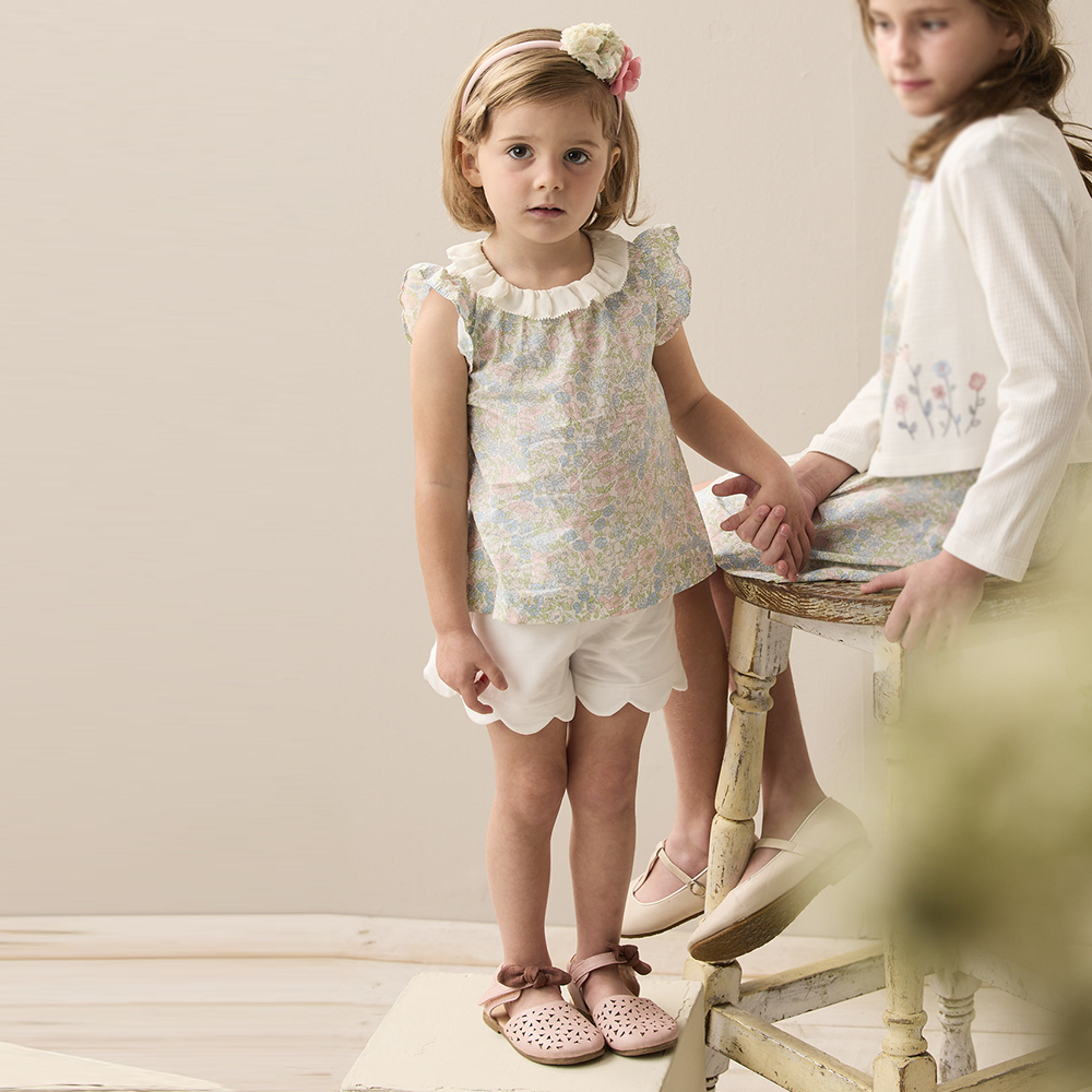 PIPPY夢幻小波浪百搭短褲 米白