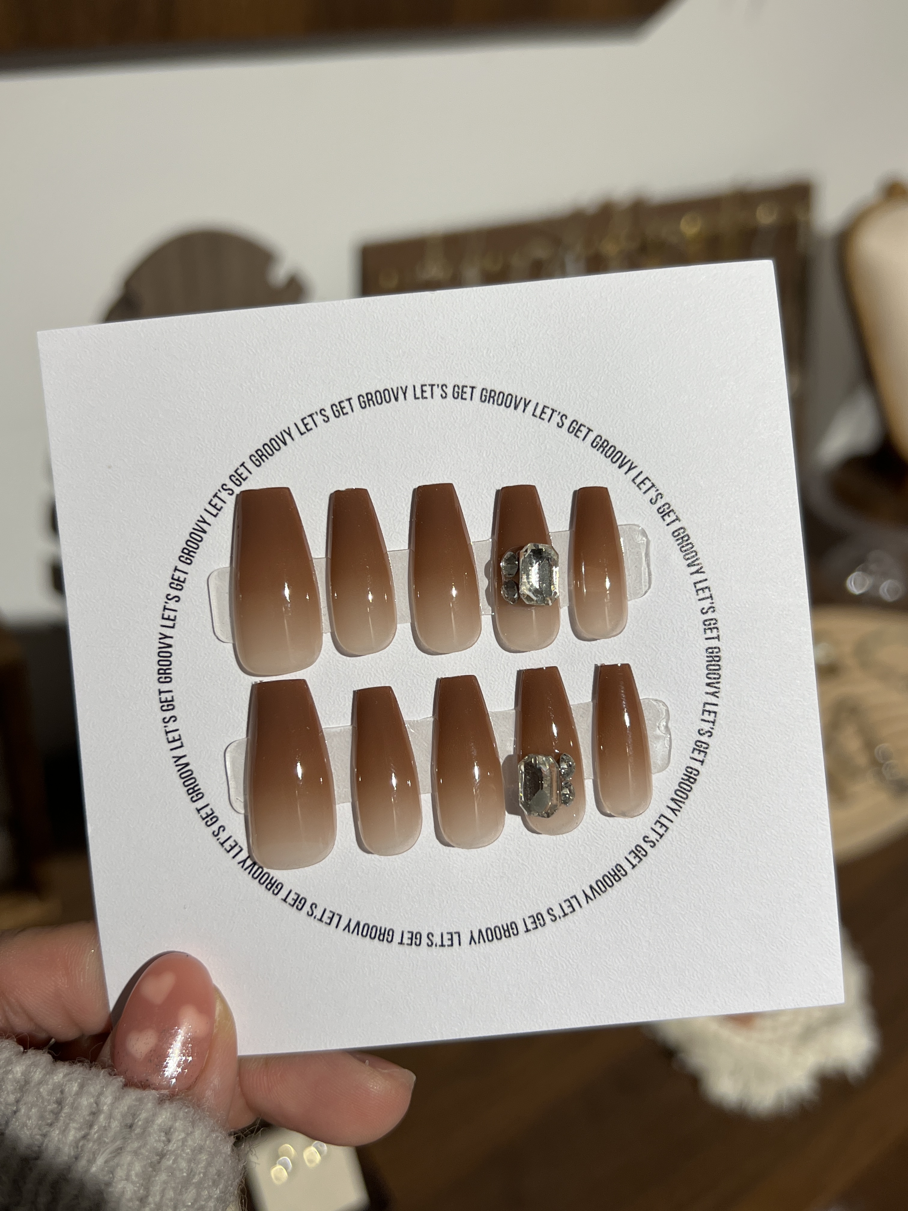 Slay | Mocha Dazzle。Big Diamond Charms