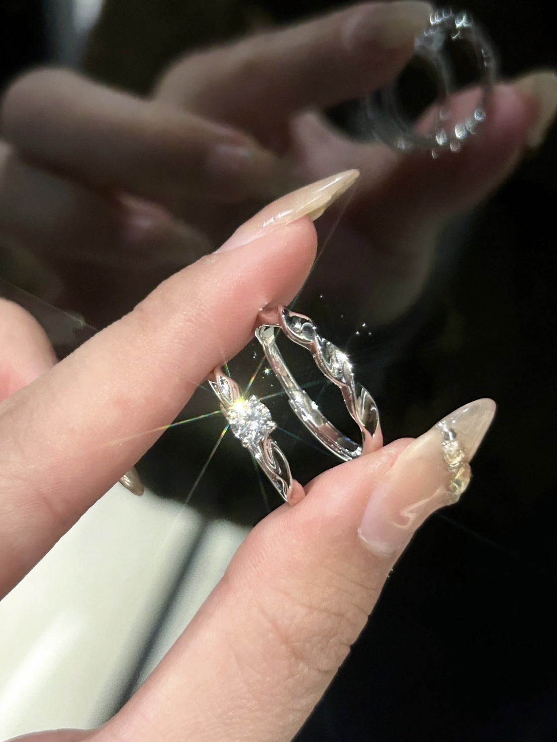 <快速出貨> Fanci范琦 925銀 情侶對戒 禮盒包裝