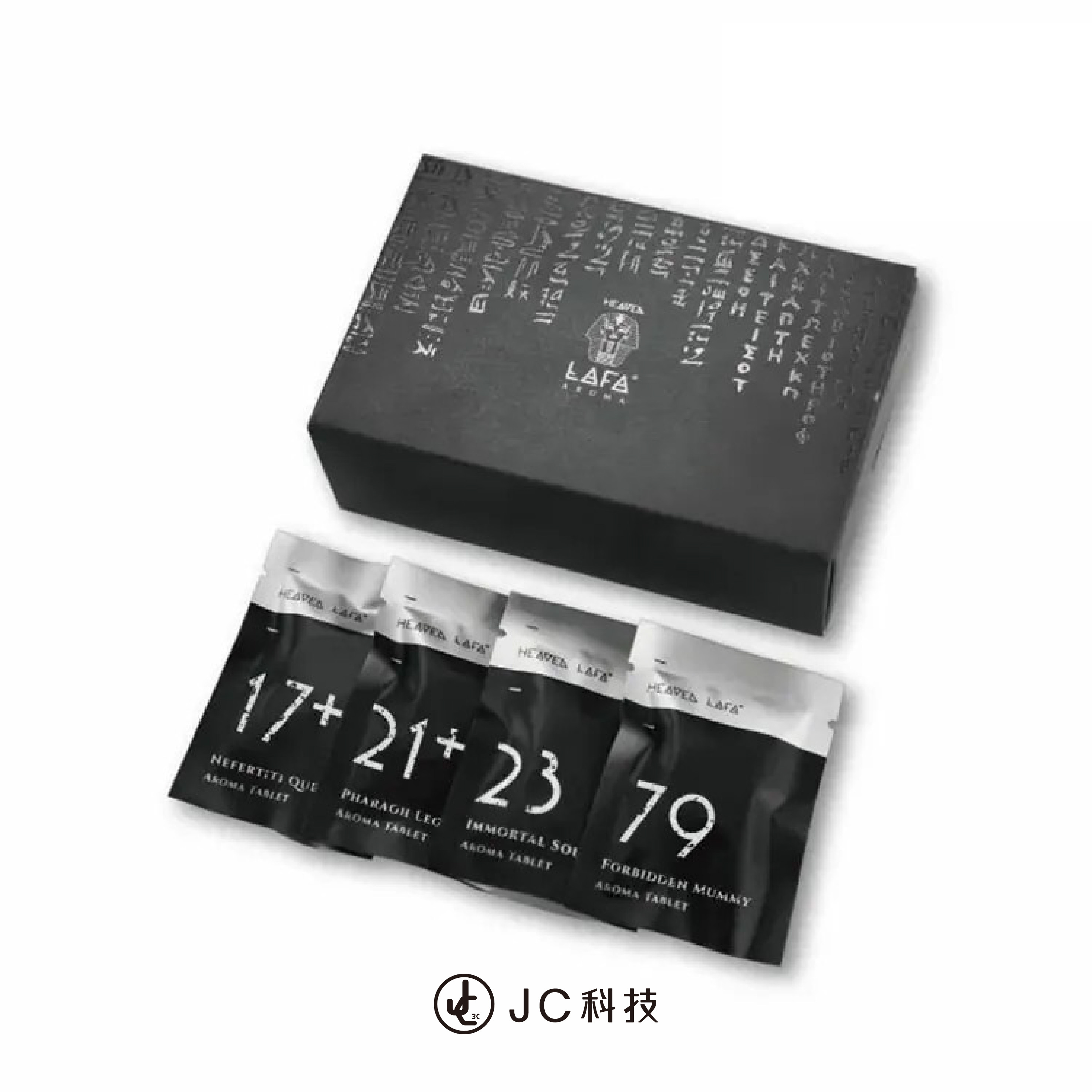 【LAFA 天堂費洛香】月球・車用香氛 | 香氛片補充包(一盒四包)