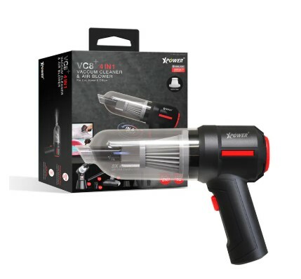 XPower VC8+3合1迷你充電吸塵機+電泵+抽真空